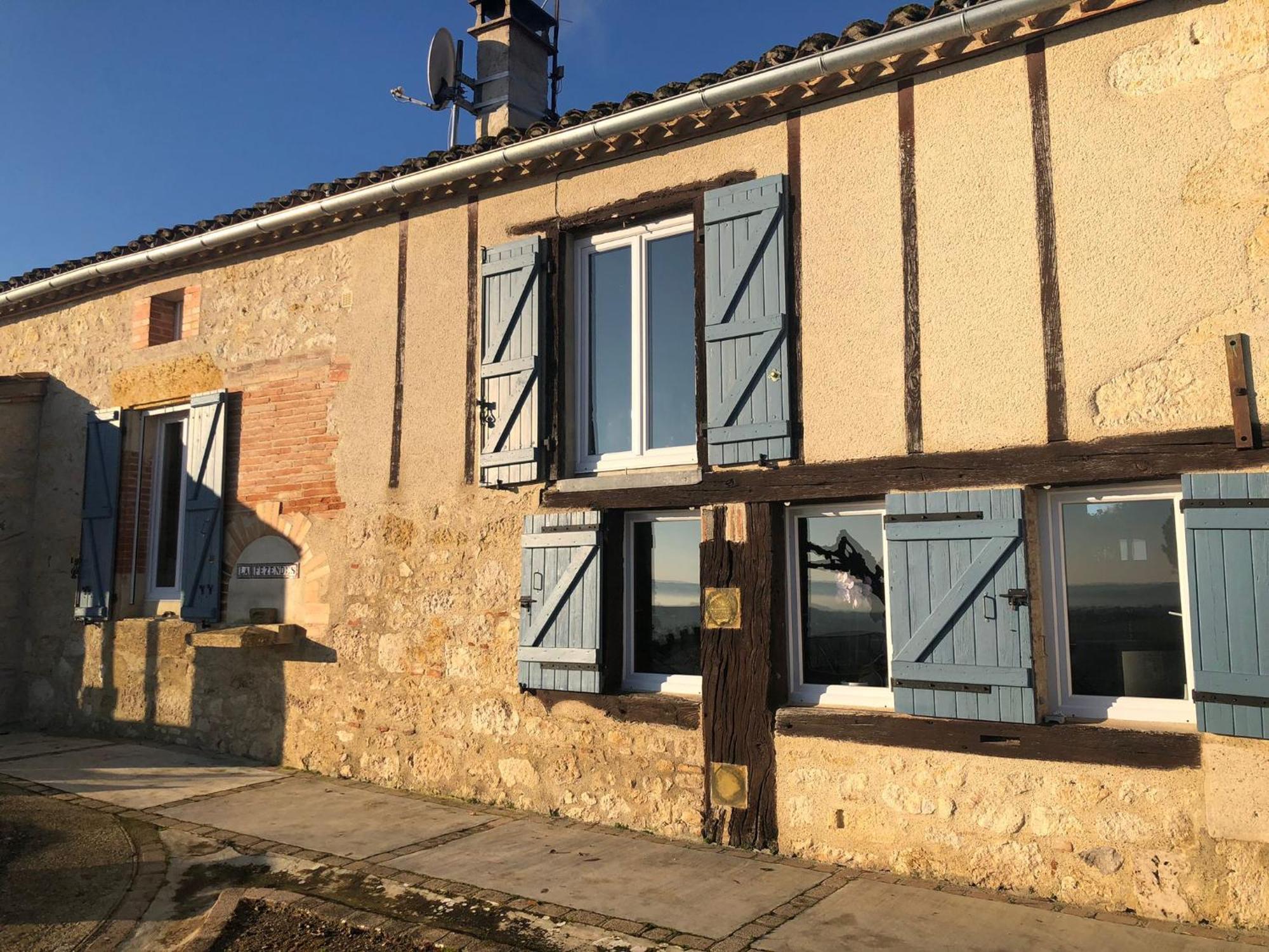 La Fezendes Bed & Breakfast Miradoux Luaran gambar